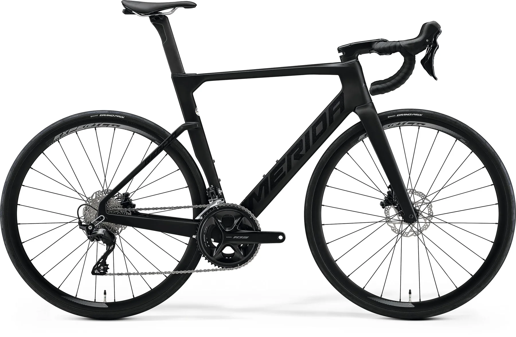MERIDA BICYCLE REACTO 6000 MY26-M-SILK BLACK(GLOSSY DARK SILVER) - Image 1