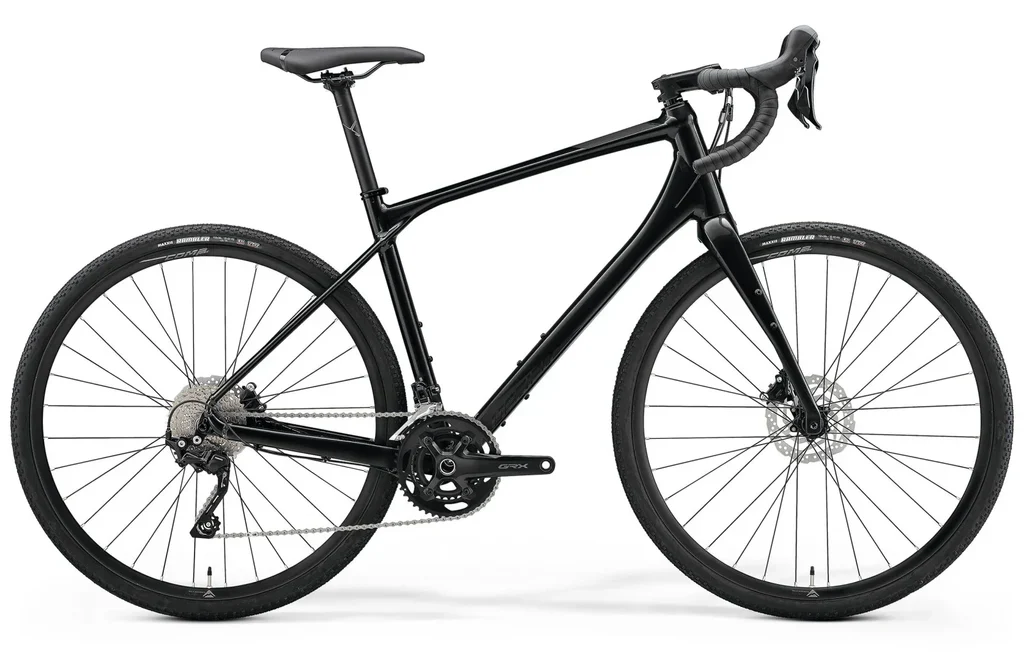 Merida Kit Frame Set Silex 400 2022-L(53CM)-Glossy Black Matt Black - Image 1