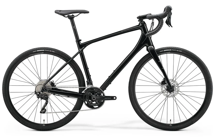 Merida Brand Kit Frame Set Silex 400 2022-XL(56CM)-Glossy Black Matt Black - Image 1