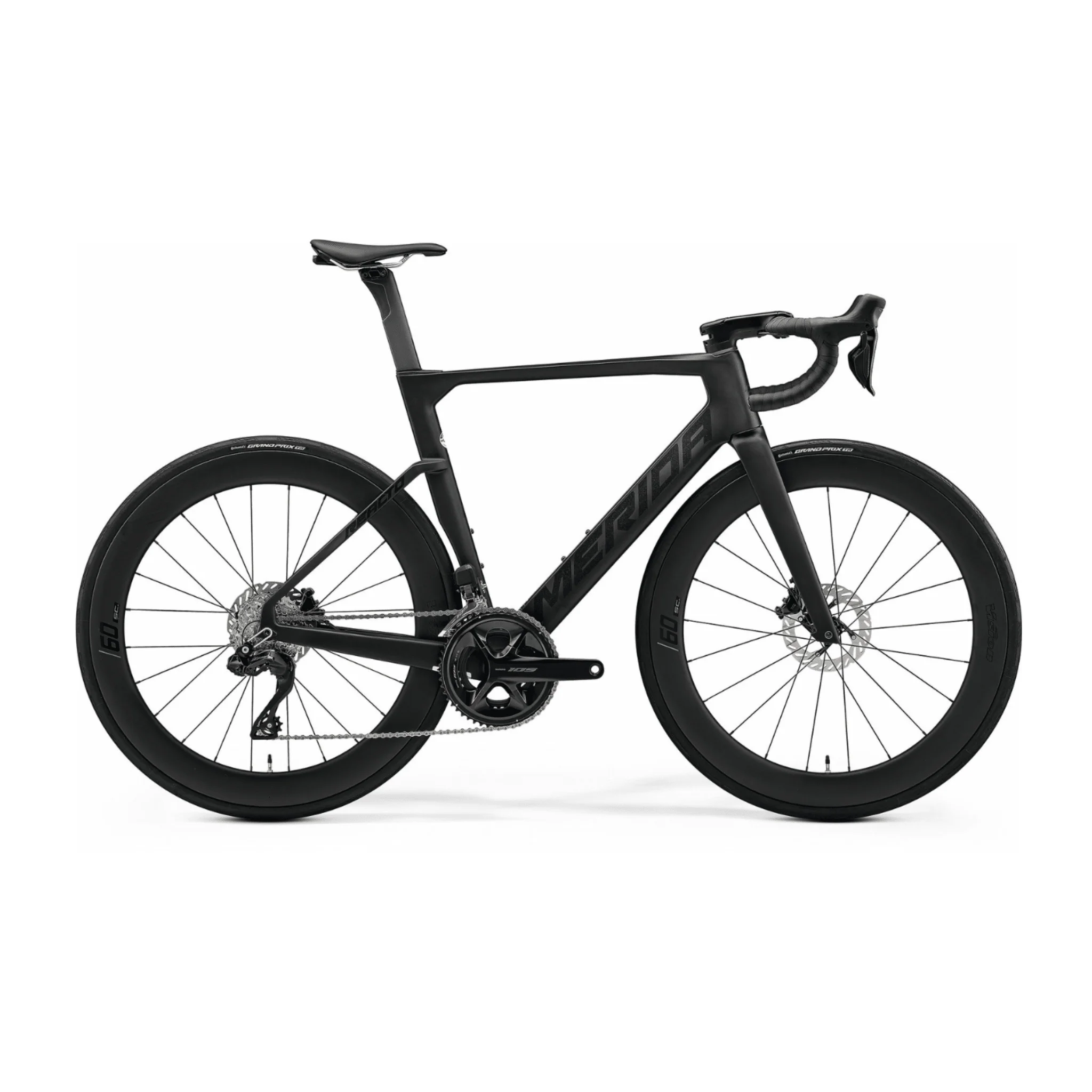 MERIDA BICYCLE REACTO 6000 MY26-XS-SILK BLACK(GLOSSY DARK SILVER) - Image 1