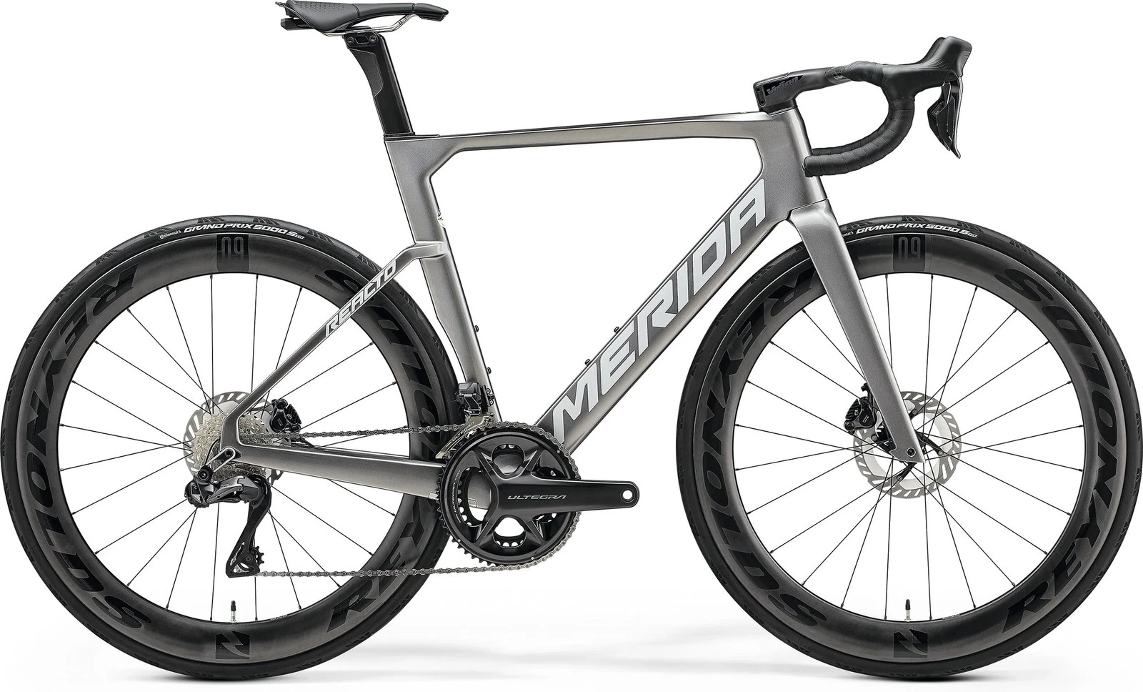 Merida Reacto 8000 Frame Kit 2025-L-GUNMETAL GREY(SILVER) - Image 1