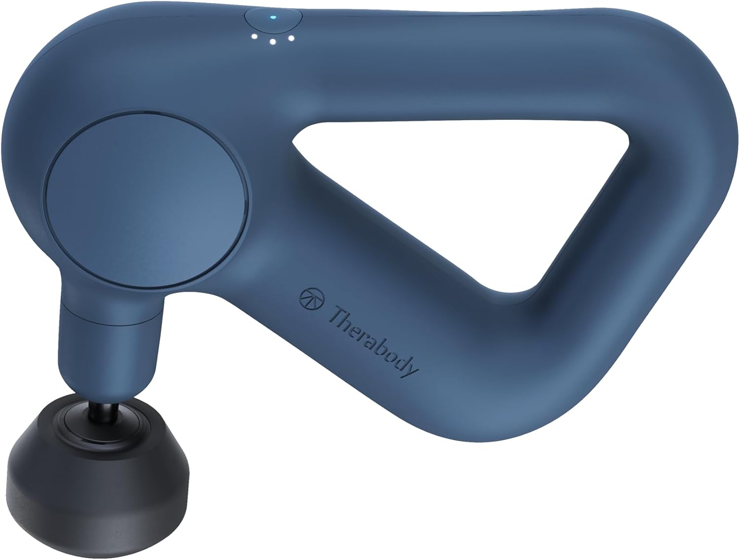 TheraGun Relief Handheld Percussion Massage Gun - Easy-to-Use, Comfortable & Light Personal Massager for Every Day Pain Relief Massage Therapy in Neck, Back, Leg, Shoulder and Body (Navy) - Image 1