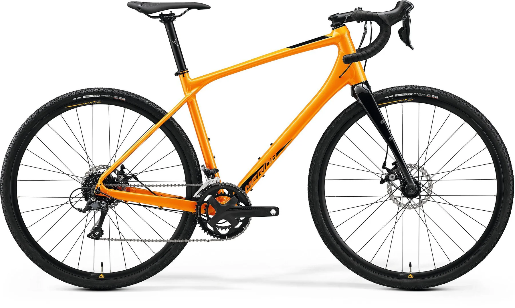 Merida Brand Kit Frame Set Silex 200 2022-L(53cm)-Orange Black - Image 1