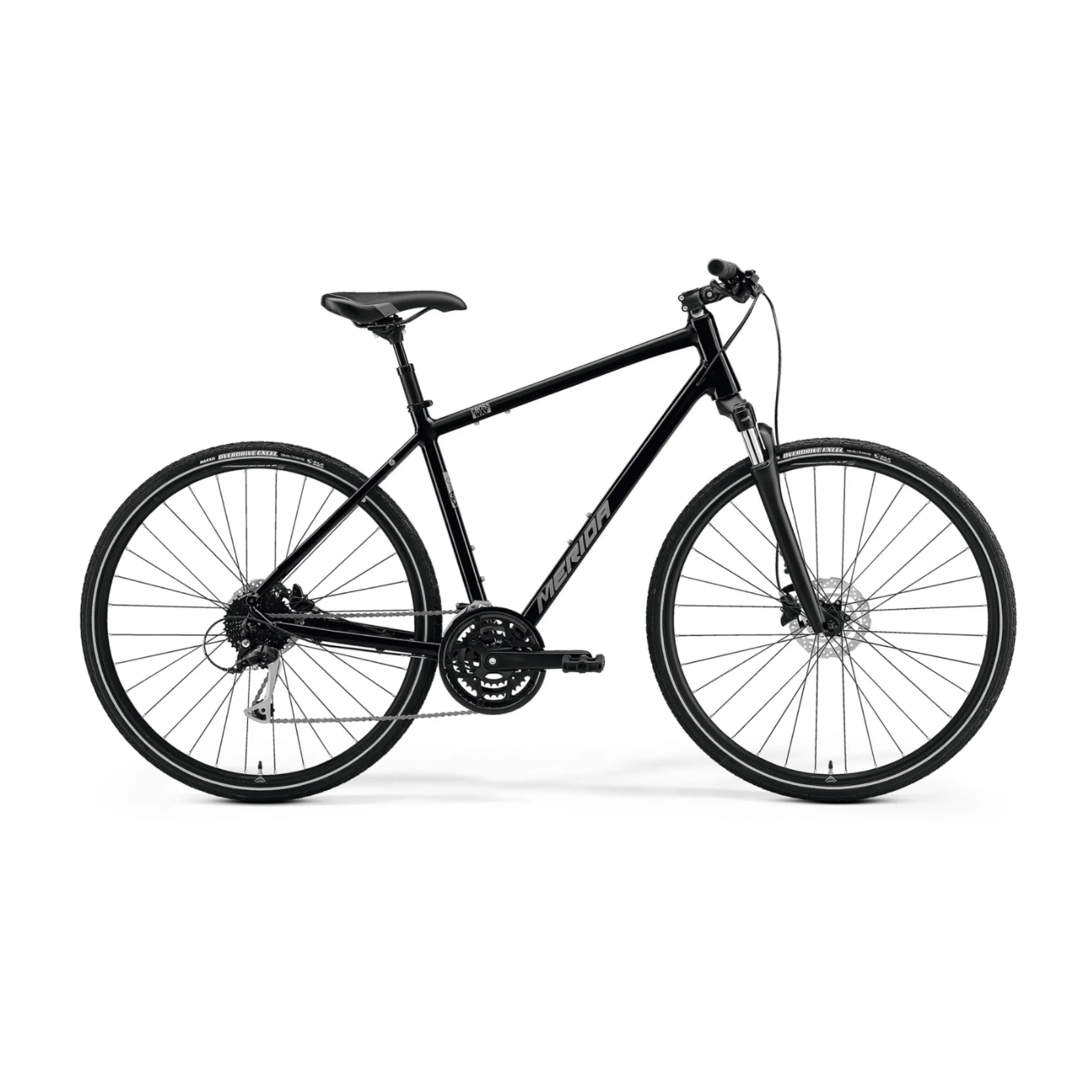 Merida Brand Frame Set Crossway 100 2022-S(47)-Glossy Black Matt Silver - Image 1
