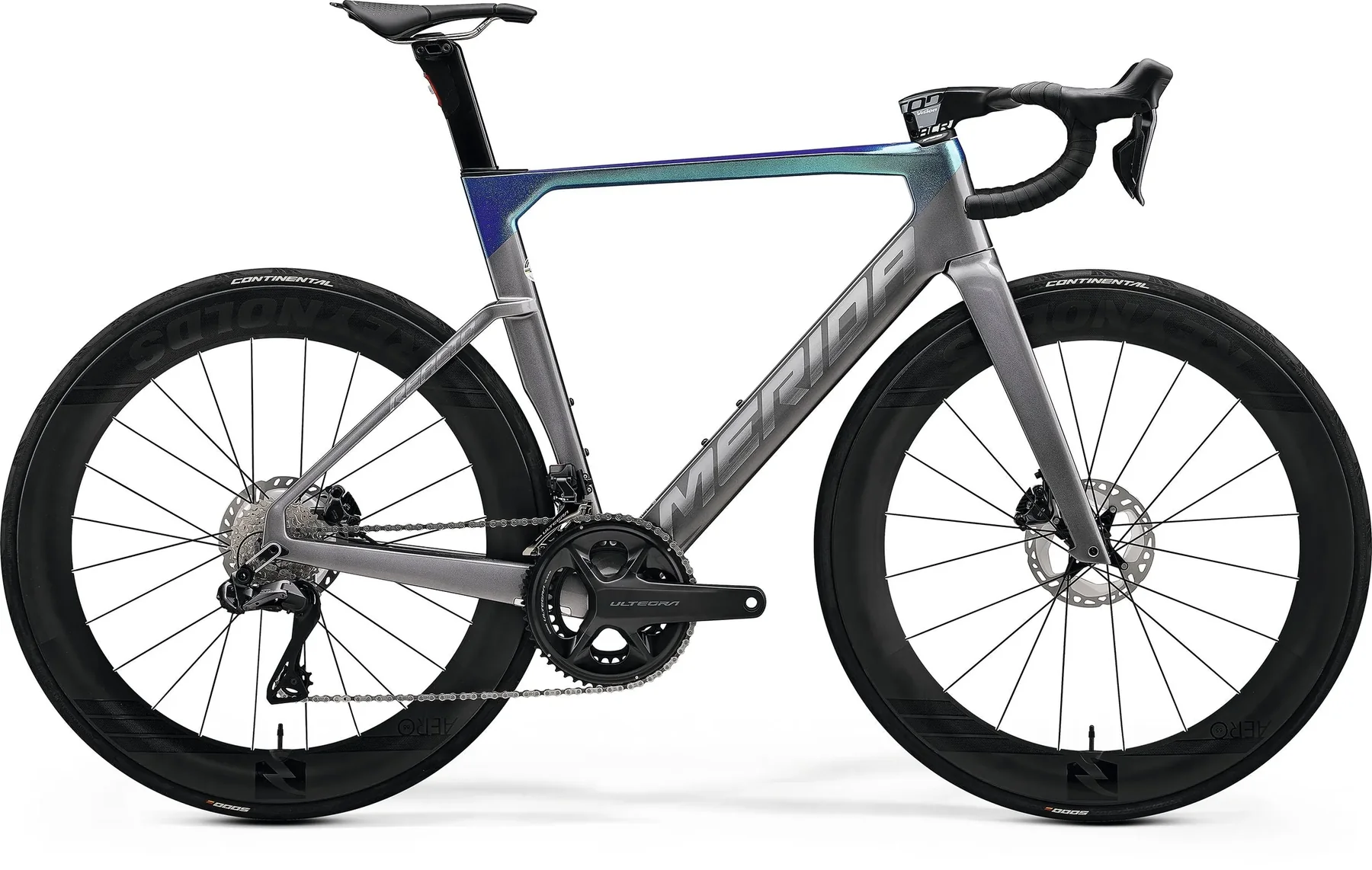 Merida Reacto RIM 9000 Frame Kit 2022-S(50)-Shiny Black Mat Black - Image 1