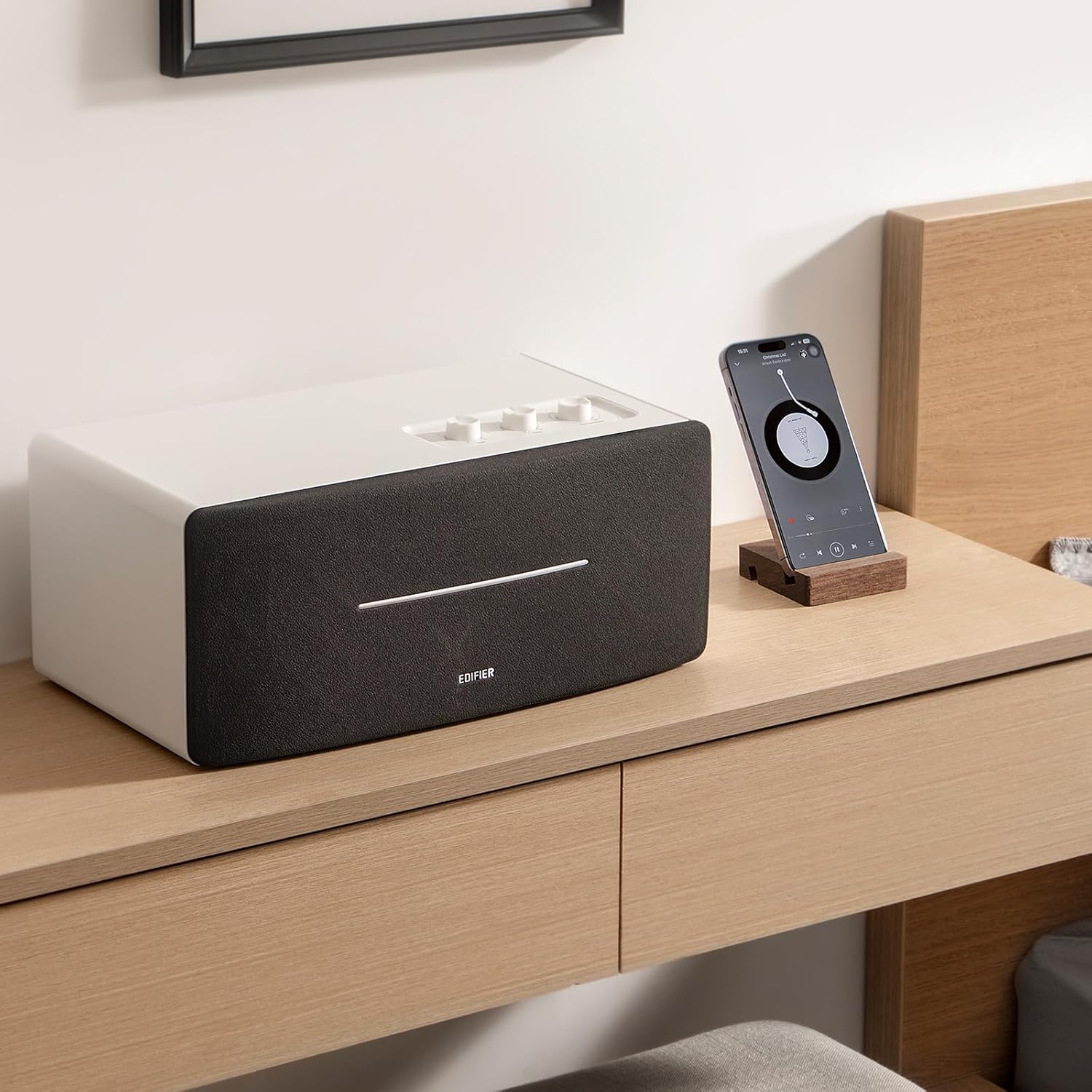 Edifier D12 Integrated Stereo Speakers White - Image 3