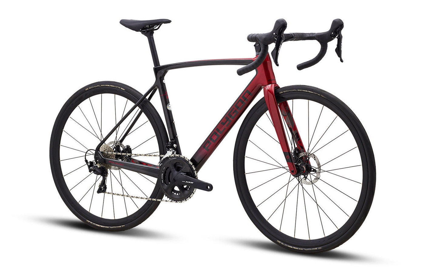 Polygon Brand Bicycle Strattos S7 Disc-M(50Cm)-Red-My22 - Image 2