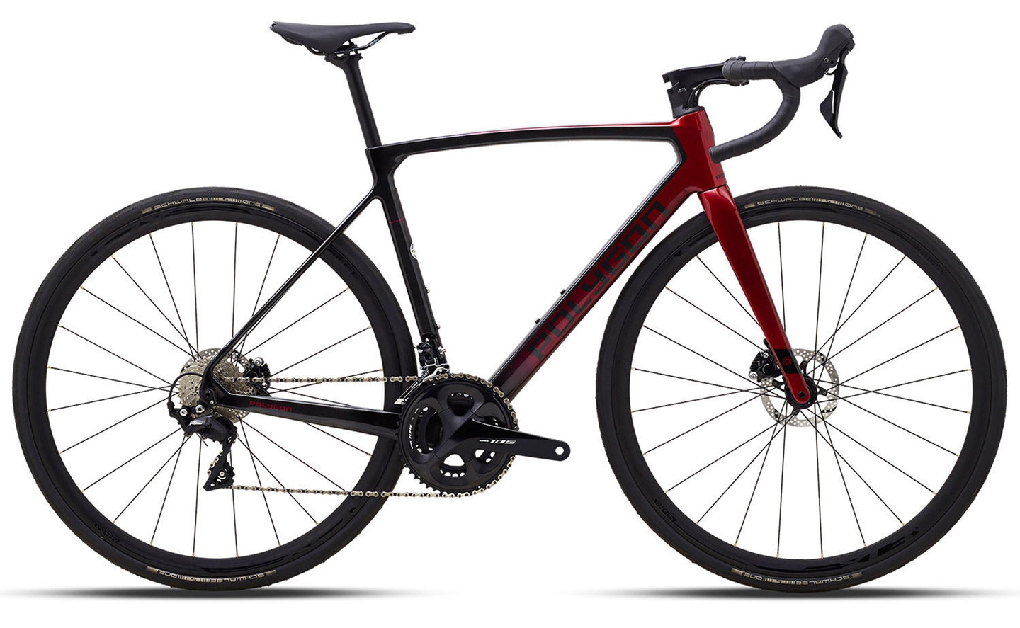 Polygon Brand Bicycle Strattos S7 Disc-M(50Cm)-Red-My22 - Image 1