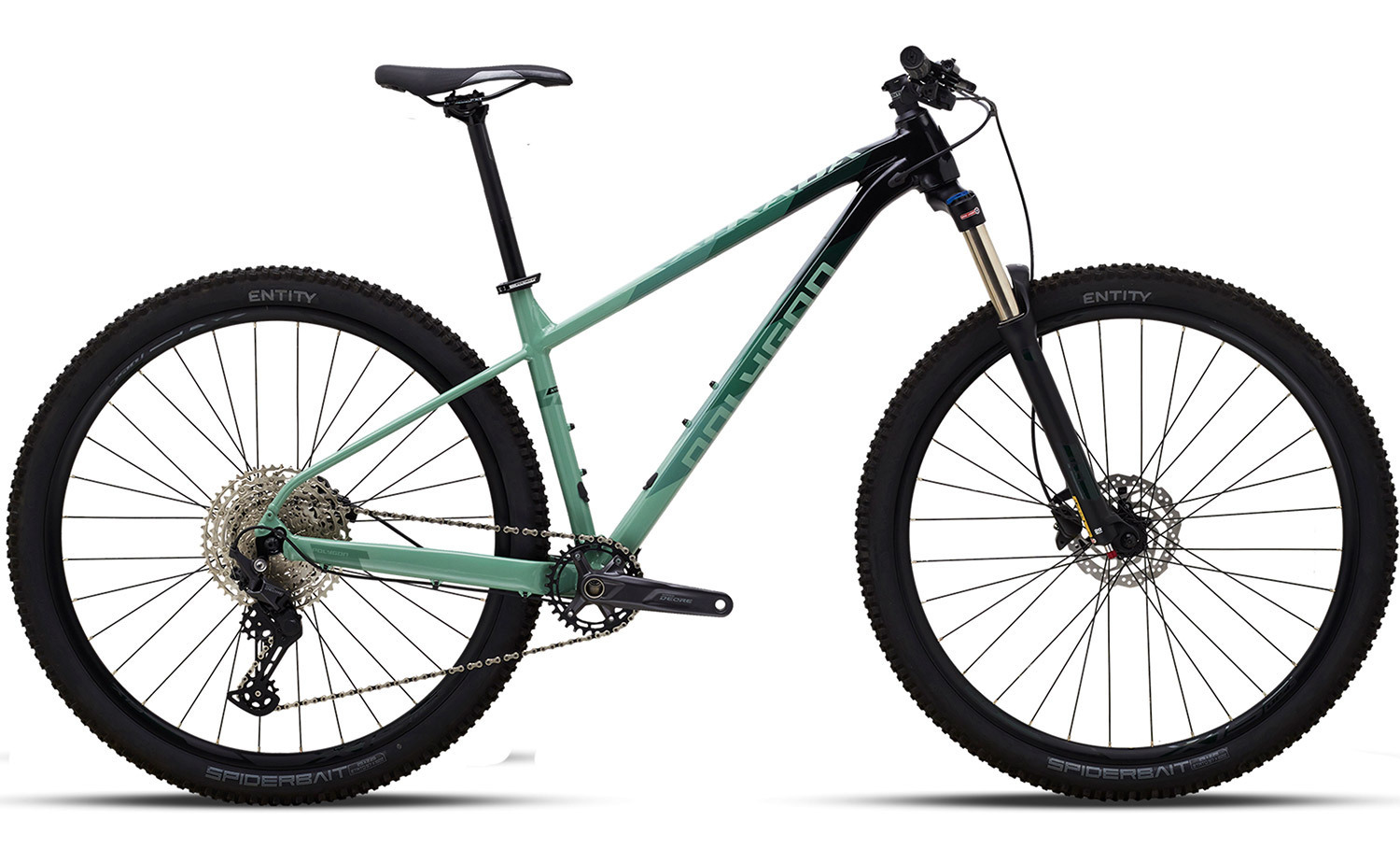 Polygon Brand Bicycle Xtrada 6 29 2024-Black Green-M(18) - Image 1