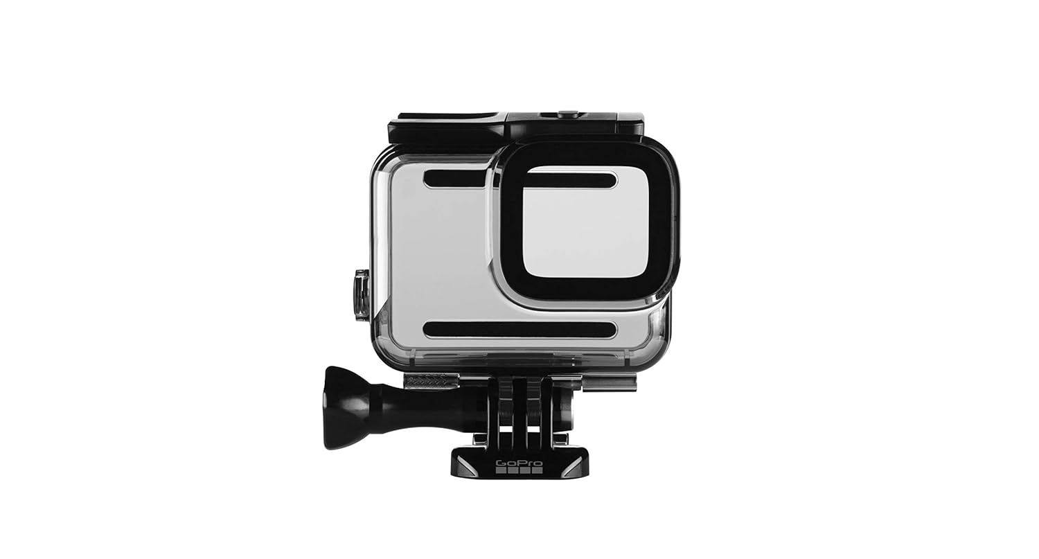 GoPro ABDIV-001 Premier Protective Housing for HERO7 Silver/HERO7 White, Ultimate Water and Dirt Protection- Clear - Image 1