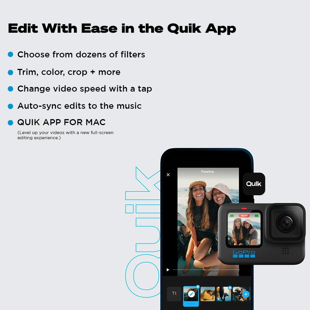GoPro HERO11 Black Creator Edition Cameras & Photography - Includes HERO11 Black, Volta, Media Mod, Light Mod (1 Year INTL Warranty + 1 Year in Warranty) - Image 7