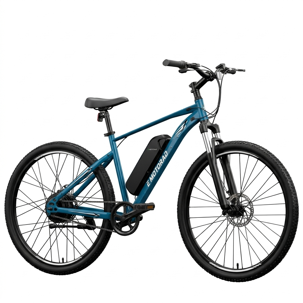 Emotorad X1  7.65AH Electric Cycle Arctic Blue - Image 1