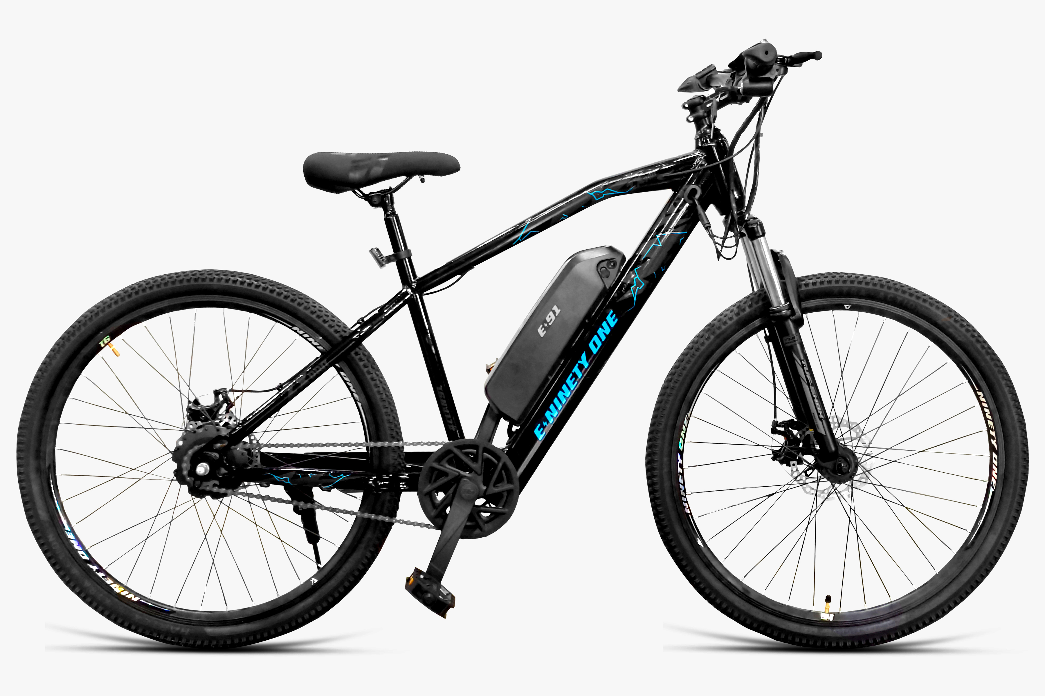 Ninety one ZX Pro 27.5T Black Cyan - Image 1