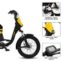 Motovolt Urbn Electric Cycle-Mustard Yellow - Image 3