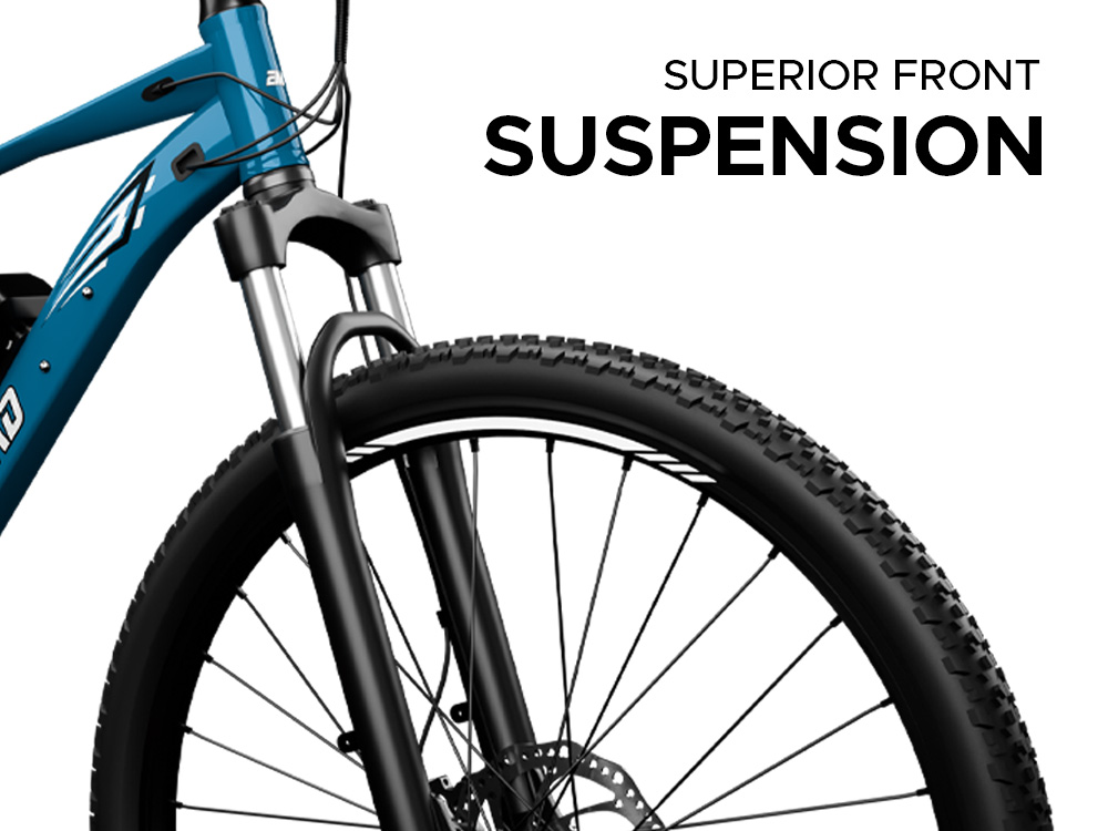 Emotorad X1  7.65AH Electric Cycle Arctic Blue - Image 2