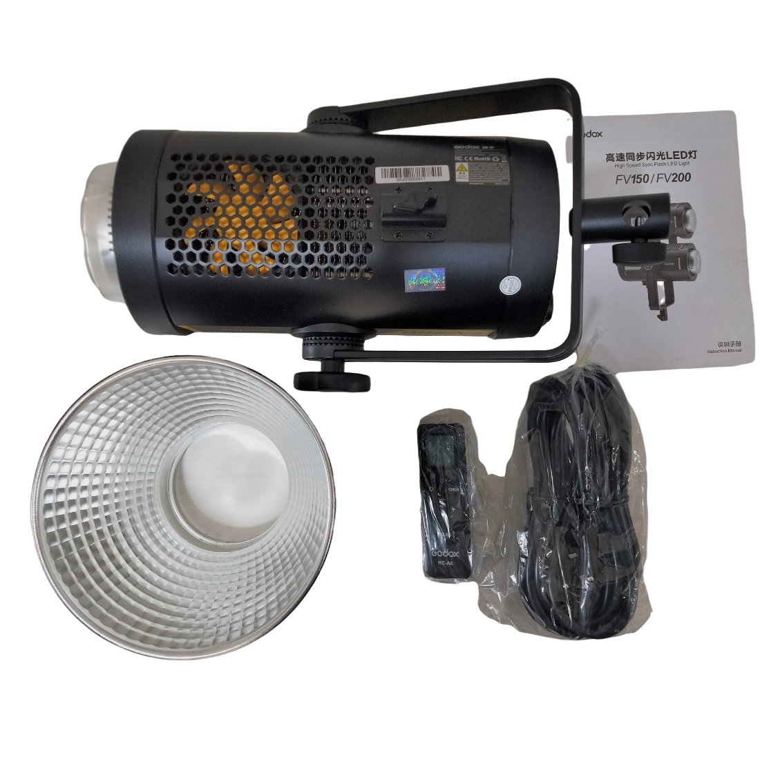 Godox FV200 High Speed Sync Flash/Daylight LED Monolight