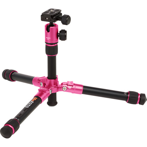 Pink Rip Rod Mefoto Daytrip Tripod Kit (Hot Pink) | Imaginext