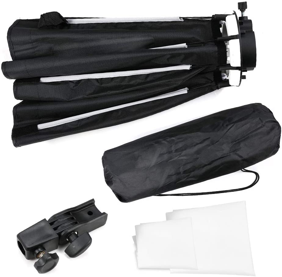 Hiffin 65Cm V1 Flash Speedlite Softbox with 9 Fit Light Stand For Photo Studio - Image 9