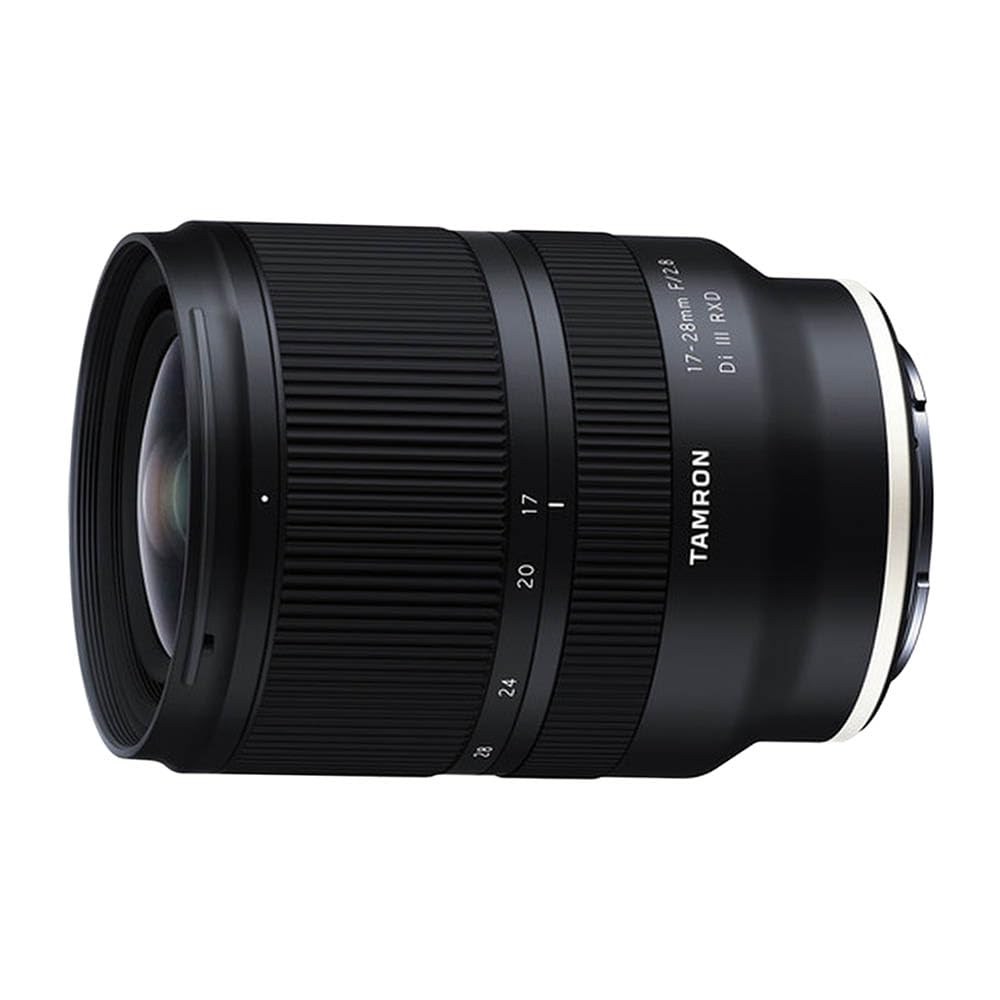 Tamron 17-28 F/2.8 mm Di III RXD Wide Angle Zoom Lens for Sony E- Mount MIRRORLESS Full Frame Cameras, (AFA046S700) (Black) - Image 1