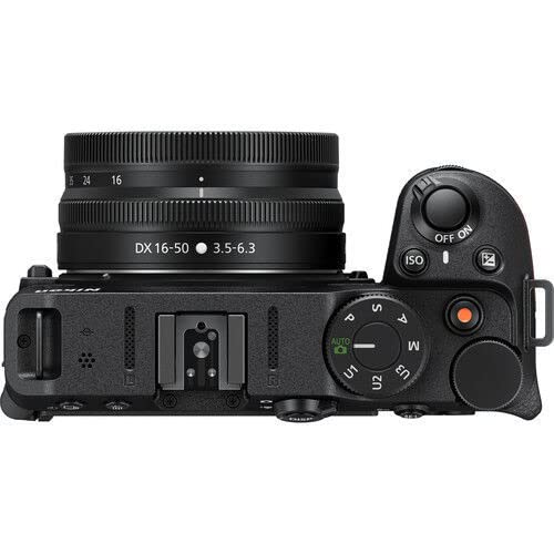 Nikon Z30 20MP Mirrorless Camera Kit with NIKKOR Z DX 16-50mm & 50-250mm VR Lenses, Bag & 64GB SD Card Black - Image 3