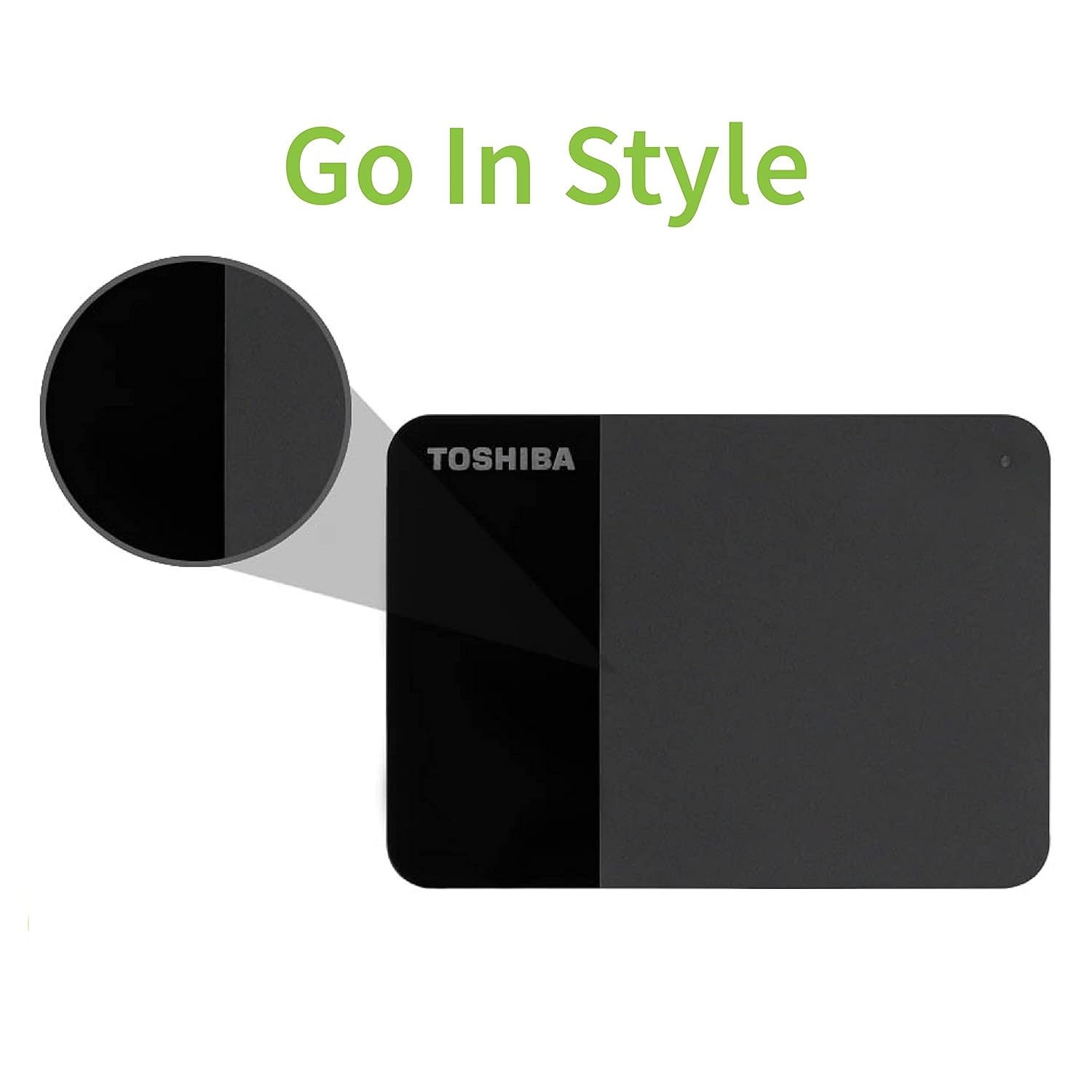 Toshiba Canvio Ready 1TB Portable External Hard Drive, USB 3.0 (USB 3.2 Gen1), Fast Data Transfer, Plug-and-Play, Black, 3-Year Warranty Toshiba Canvio Ready 1TB Portable External Hard Drive, USB 3.0 (USB 3.2 Gen1), Fast Data Transfer, Plug-and-Play, Black, 3-Year Warranty - Image 2