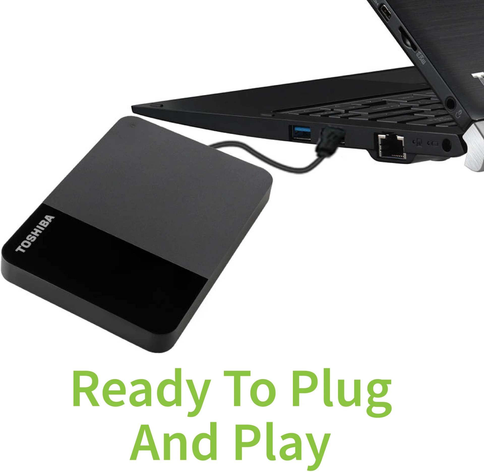 Toshiba Canvio Basics 4TB Portable External HDD - USB 3.0 for PC Laptop Windows and Mac, 3 Years Warranty, External Hard Drive - Black Toshiba Canvio Basics 4TB Portable External HDD - USB 3.0 for PC Laptop Windows and Mac, 3 Years Warranty, External Hard Drive - Black - Image 5