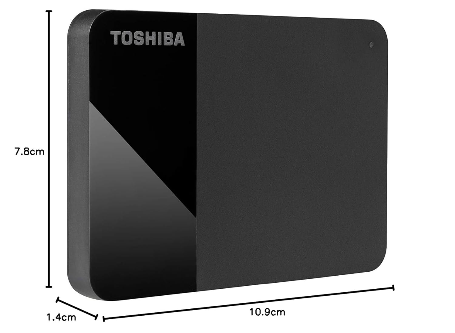 Toshiba Canvio Ready 1TB Portable External Hard Drive, USB 3.0 (USB 3.2 Gen1), Fast Data Transfer, Plug-and-Play, Black, 3-Year Warranty Toshiba Canvio Ready 1TB Portable External Hard Drive, USB 3.0 (USB 3.2 Gen1), Fast Data Transfer, Plug-and-Play, Black, 3-Year Warranty - Image 3