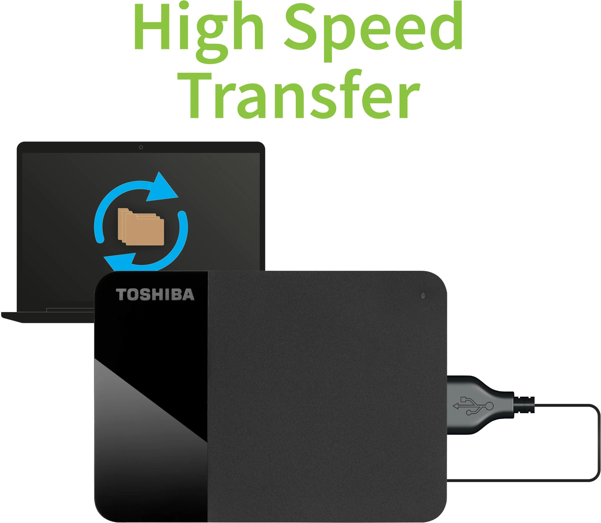 Toshiba Canvio Basics 4TB Portable External HDD - USB 3.0 for PC Laptop Windows and Mac, 3 Years Warranty, External Hard Drive - Black Toshiba Canvio Basics 4TB Portable External HDD - USB 3.0 for PC Laptop Windows and Mac, 3 Years Warranty, External Hard Drive - Black - Image 6