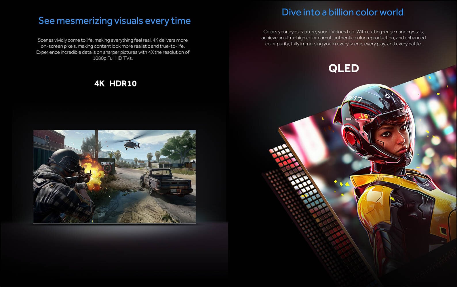 Haier S80 Series QLED Google TV with Dolby Vision Atmos and Hands Free Voice Control, Silver, H-S80FUX-H43S80FUX - Image 9