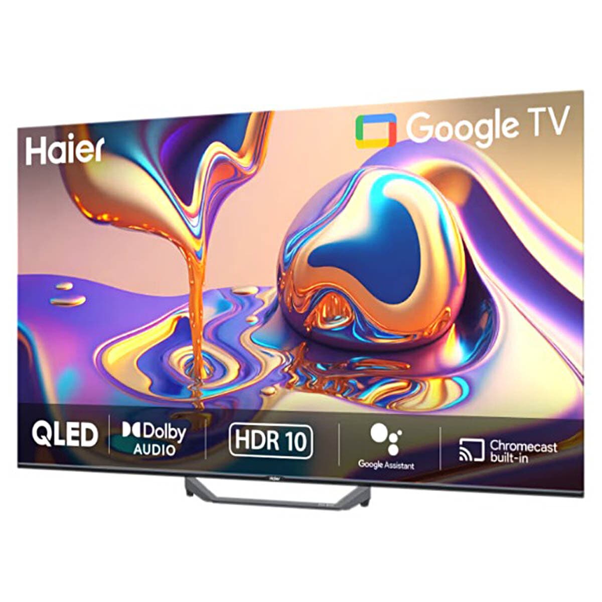 Haier S80 Series QLED Google TV with Dolby Vision Atmos and Hands Free Voice Control, Silver, H-S80FUX-H43S80FUX - Image 3