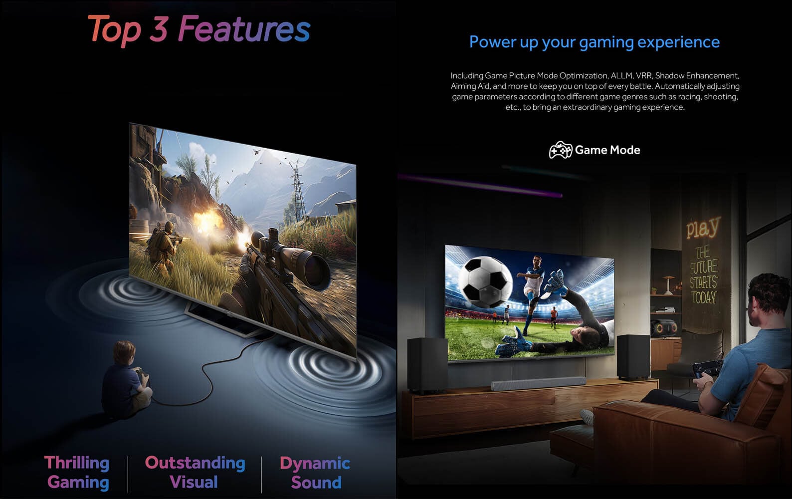 Haier S80 Series QLED Google TV with Dolby Vision Atmos and Hands Free Voice Control, Silver, H-S80FUX-H43S80FUX - Image 8