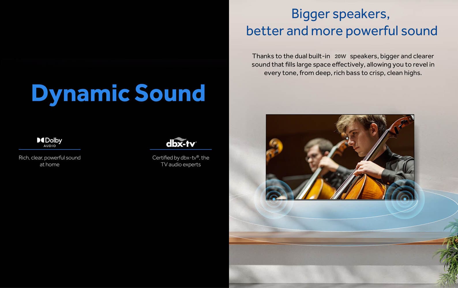 Haier S80 Series QLED Google TV with Dolby Vision Atmos and Hands Free Voice Control, Silver, H-S80FUX-H43S80FUX - Image 6