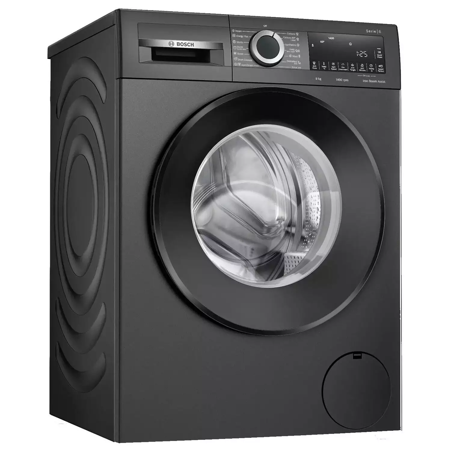 Bosch 9 KG 1400 RPM Fully Automatic Front Load Washing Machine with 5 Star Rating, Built-in Heater and Steam Care, WGA244-Dark Lake-WGA244ZPIN - Image 6