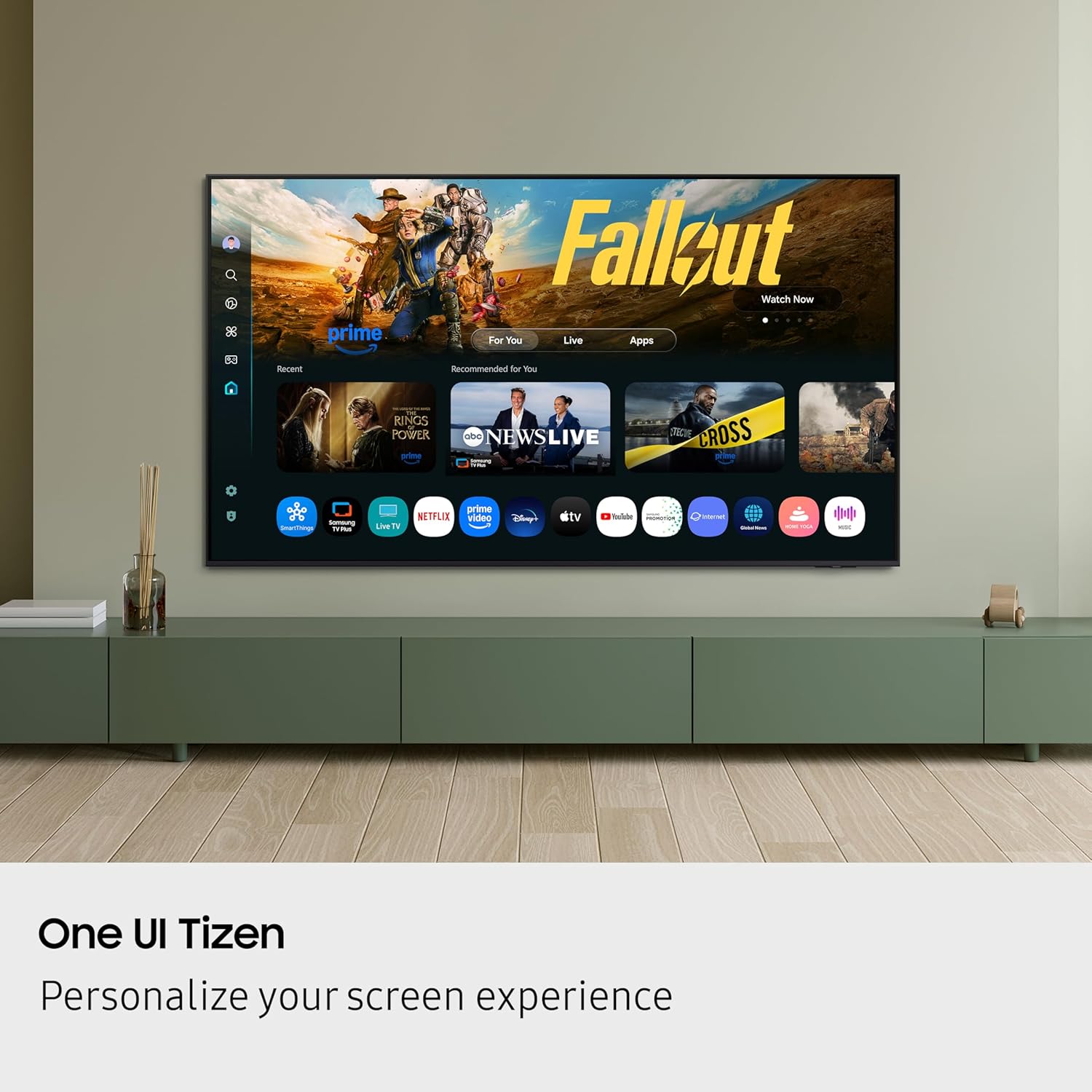 Samsung 4K Ultra HD LED TV with Crystal Processor, Eco Sensors, Metal Stream Design and Motion Xcelerator, Black, U8100-UA65U8100FULXL - Image 9