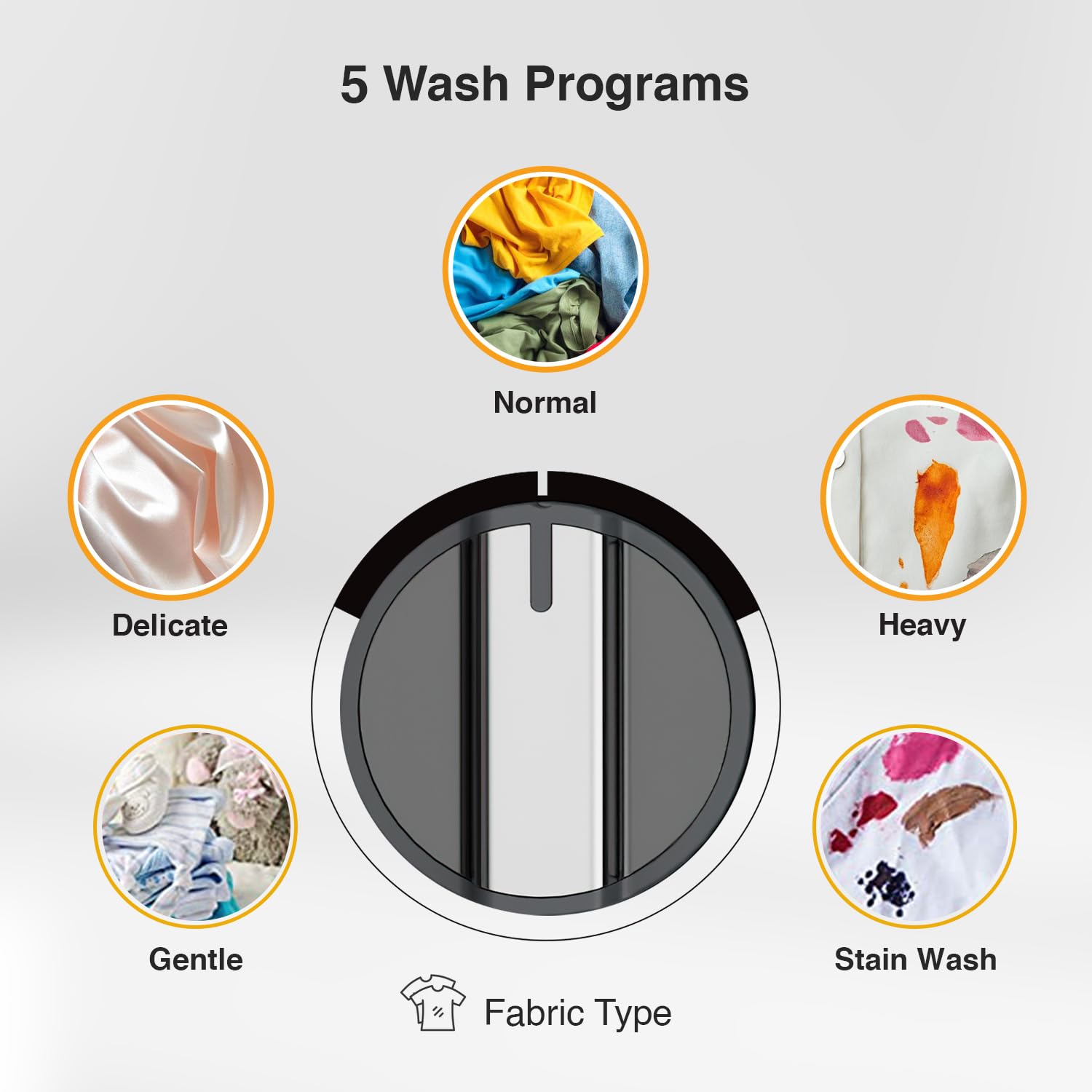 Whirlpool 5 Star Semi-Automatic Washing Machine with Dynamix Detergent Dispenser, Turbo Lint Filter, Grey Dazzle, Ace XL-ACE XL 9.5 DMIX GREY DAZZLE (10YR) - Image 3