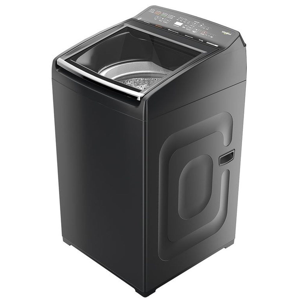 Whirlpool 5 Star Fully Automatic Top Load Washing Machine with In Built Heater, Zero Pressure Fill Technology and Hard Water Wash, Grey, STAINWASH PRO H-7.5 KG - Image 4