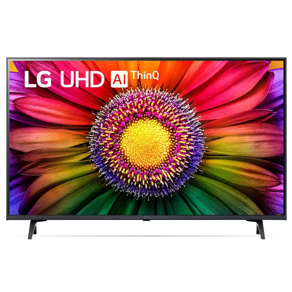 LG 4K TV with Alpha 5 AI Processor with 4K Gen 7 and WebOS, Black, UT8040-43UR8040PSB - Image 1