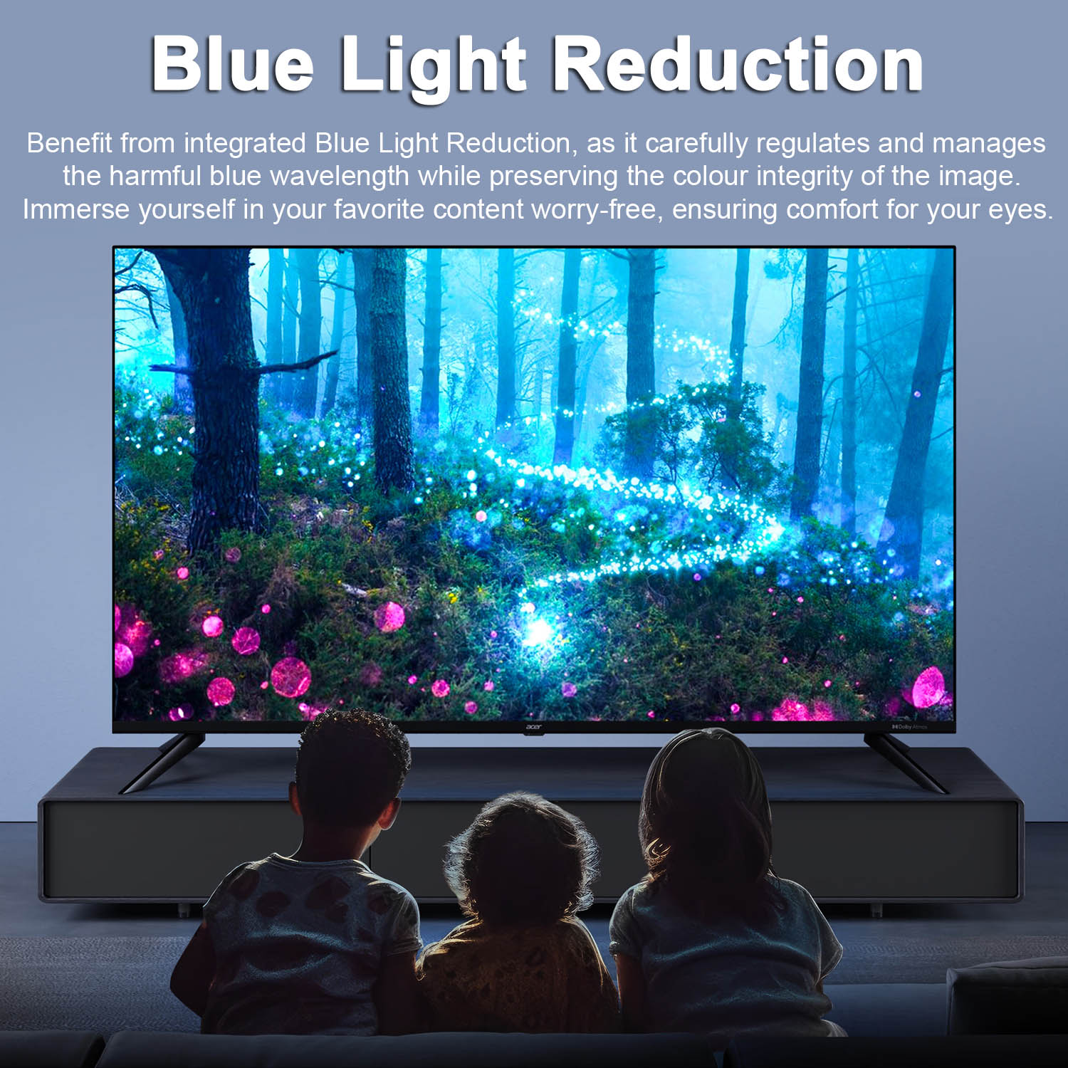 Acer 4K Ultra HD Google TV with Frame-less Design, Super Brightness, HDR10+, Dolby Atmos and Eye Care protect, Black, AR-GT2851UDFL-AR55GT2851UDFL - Image 13