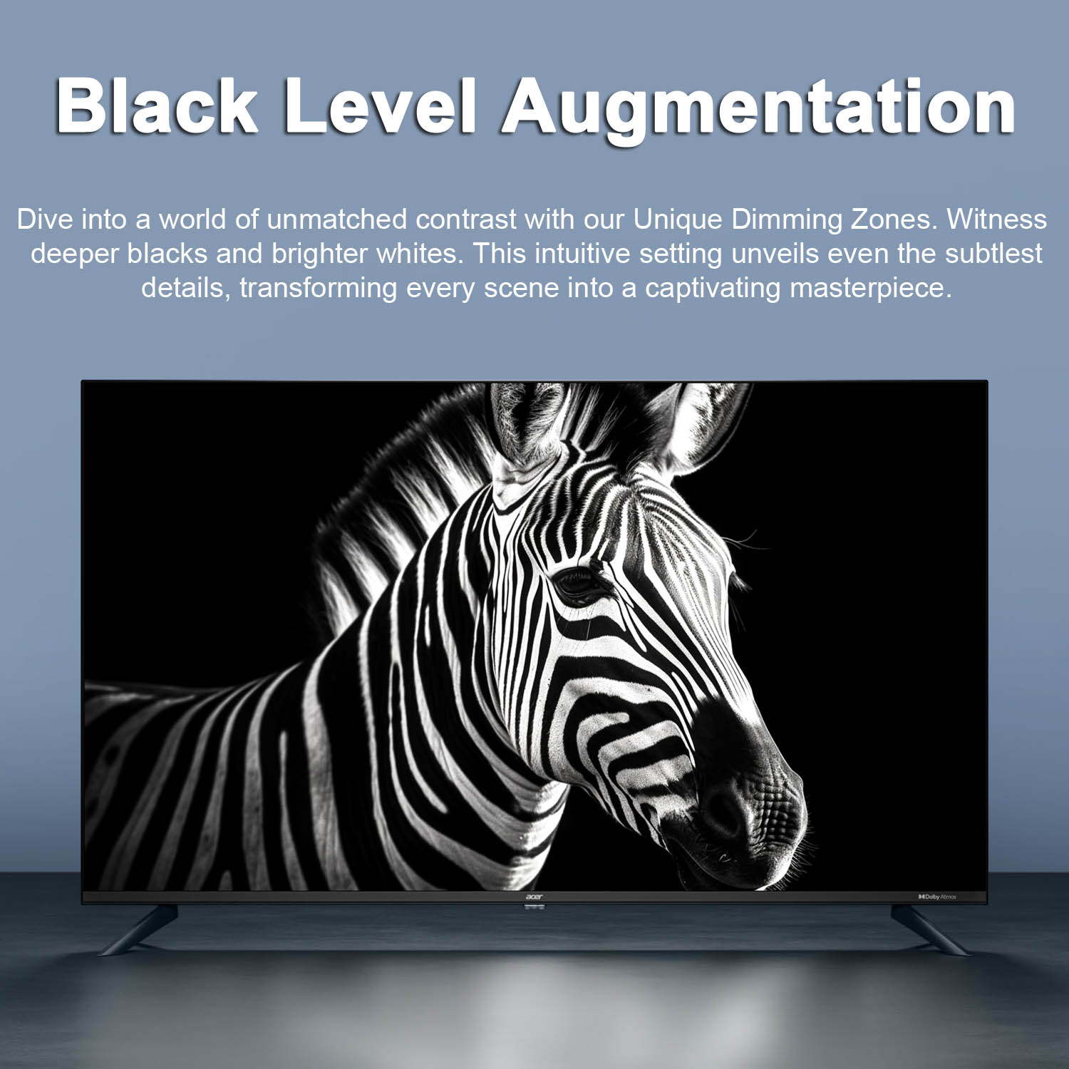 Acer 4k Smart Google Tv with Frame-less Design, Dolby Atmos and Smart Remote, Black, UDGGR2851AD-AR43UDGGR2851AD - Image 12