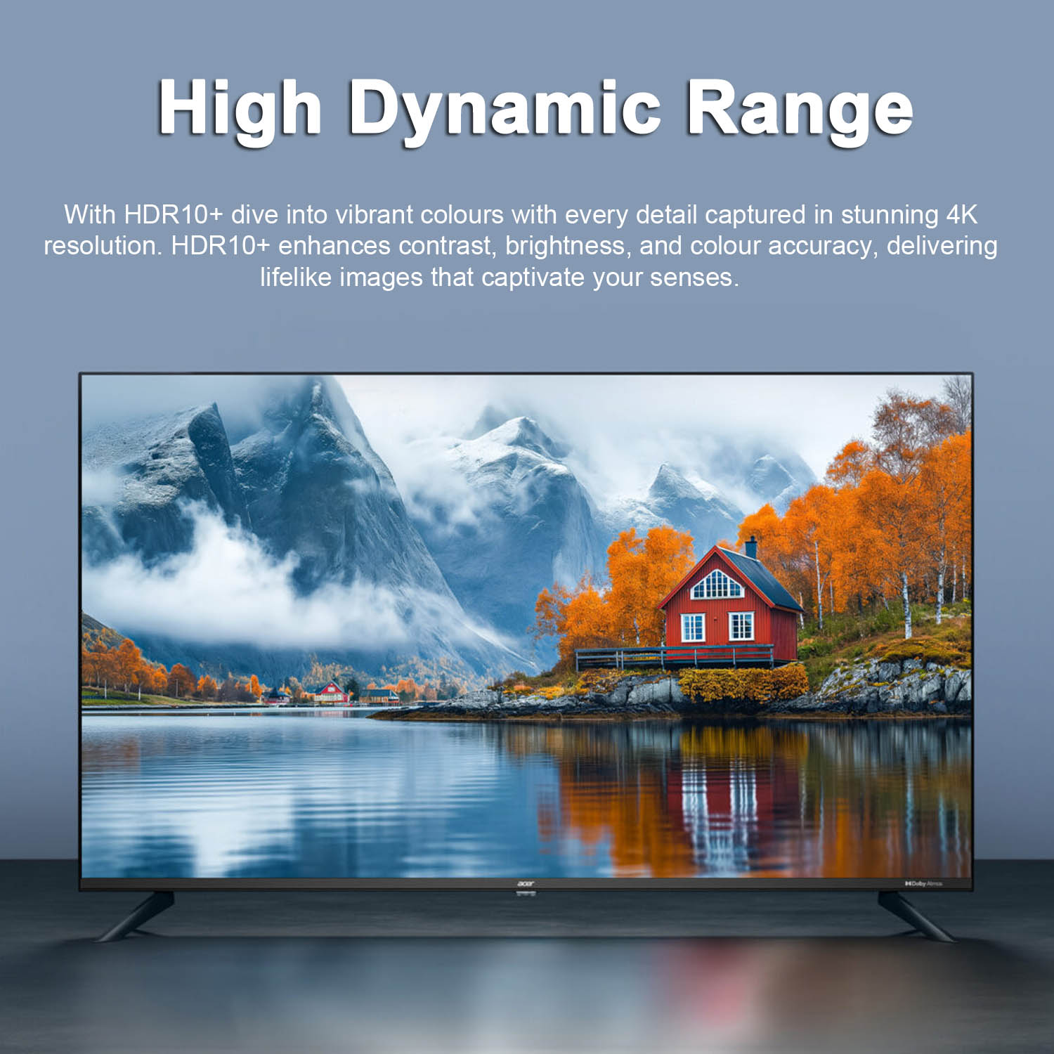 Acer 4k Smart Google Tv with Frame-less Design, Dolby Atmos and Smart Remote, Black, UDGGR2851AD-AR43UDGGR2851AD - Image 10