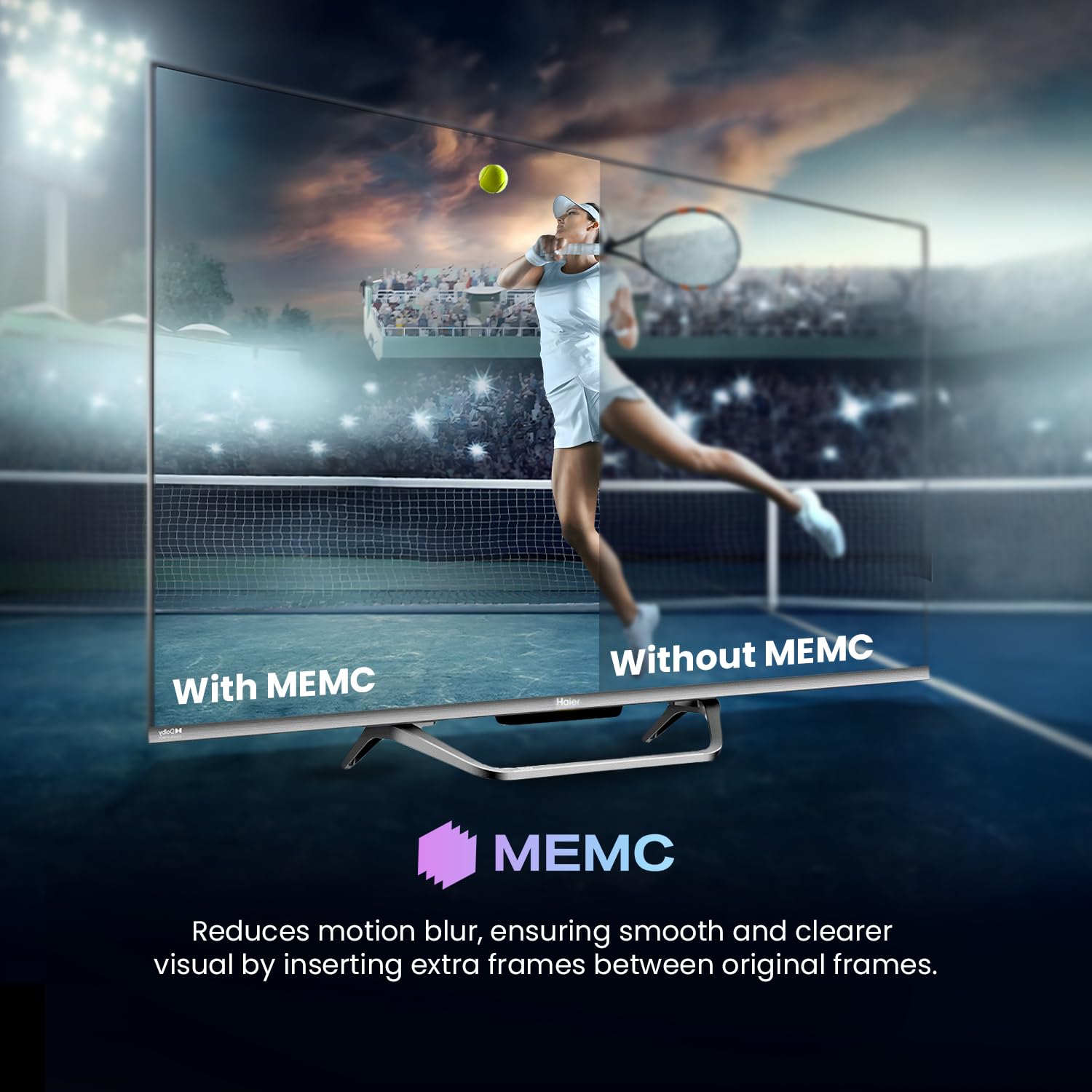 Haier QLED Google TV with Dolby Vision Atmos and Hands Free Voice Control, Grey, S800QT-65S800QT - Image 7