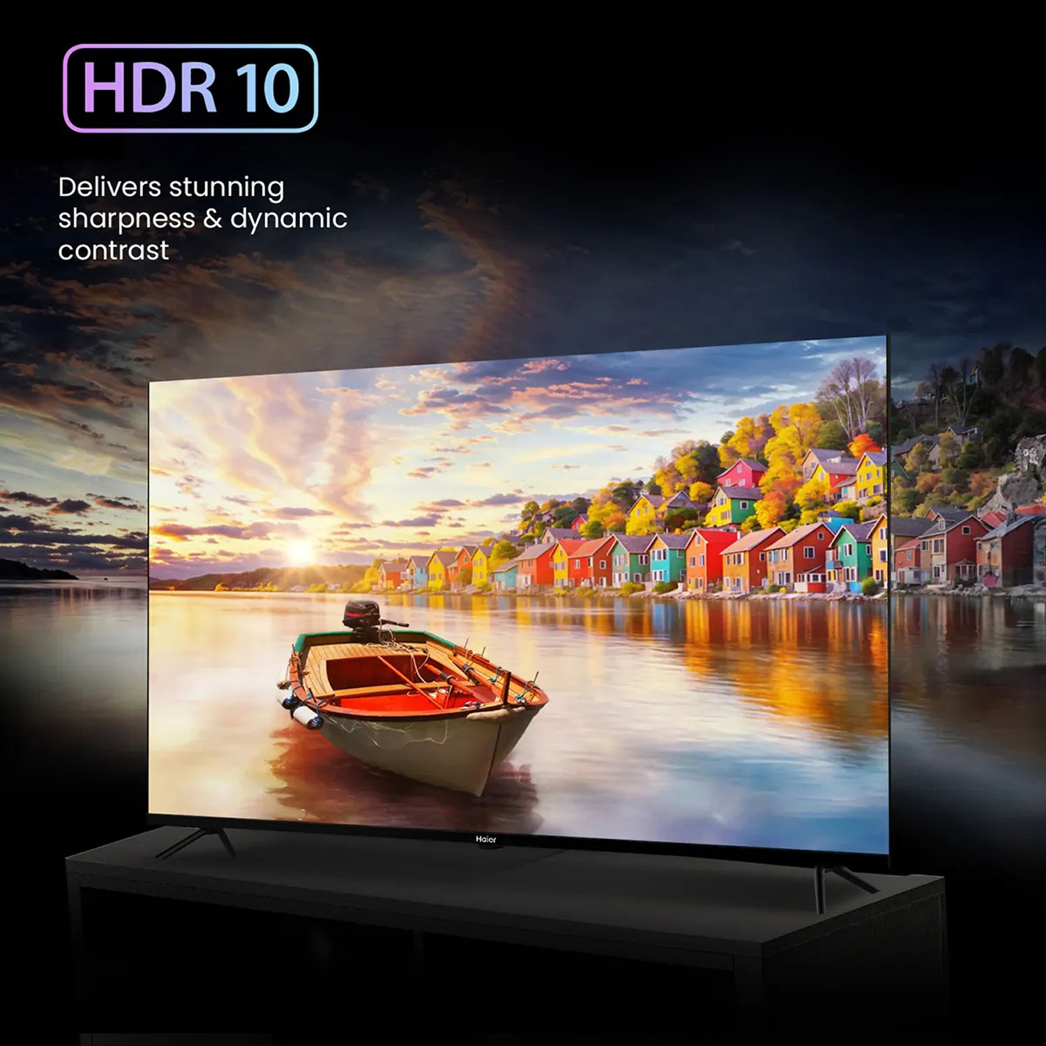 Haier S80 Series QLED Google TV with Dolby Vision Atmos and Hands Free Voice Control, Silver, H-S80FUX-H65S80FUX - Image 8