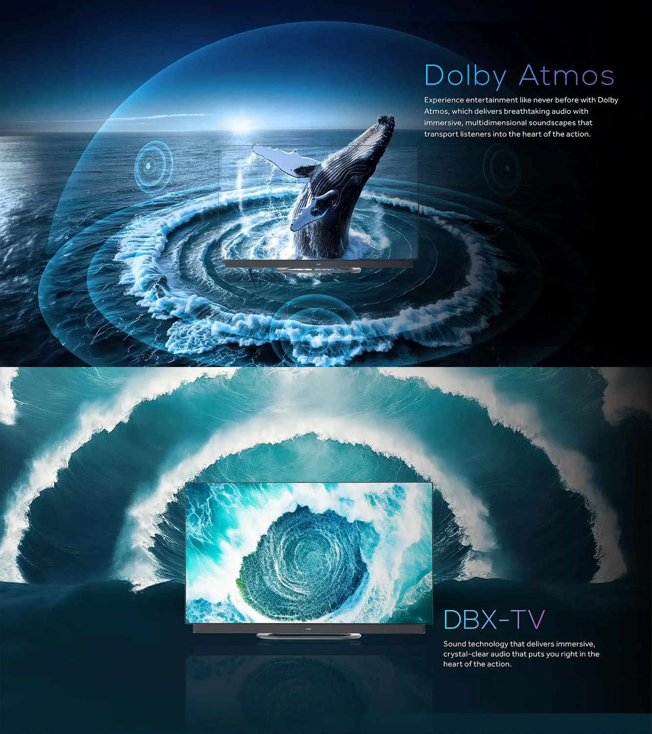 Haier OLED TV with Dolby Vision and Harman Kardon Speakers with Hands Free Operation, Grey, C11-65C11 - Image 11