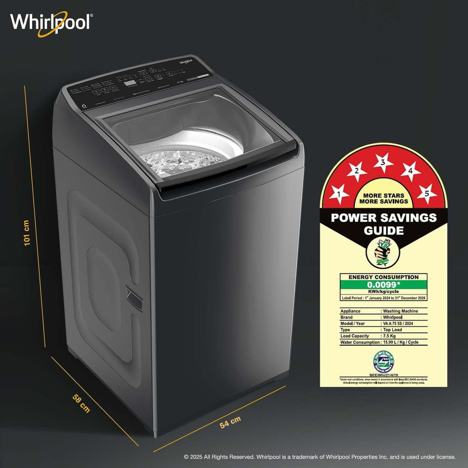 Whirlpool Top Load Washing machine STAINWASH PRO HS - Image 12