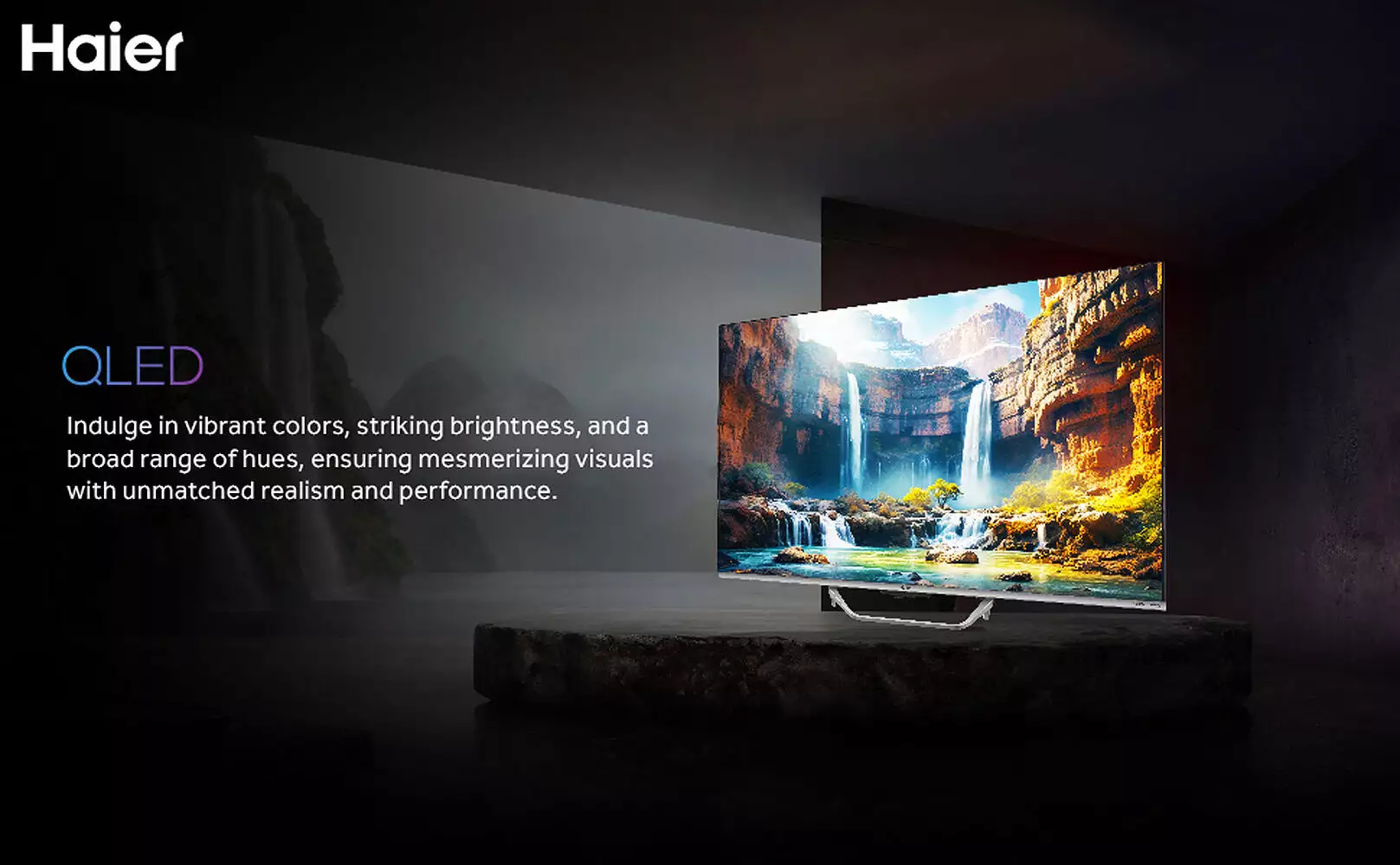 Haier QLED Google TV with Dolby Vision Atmos and Hands Free Voice Control, Grey, S800QT-55S800QT - Image 11