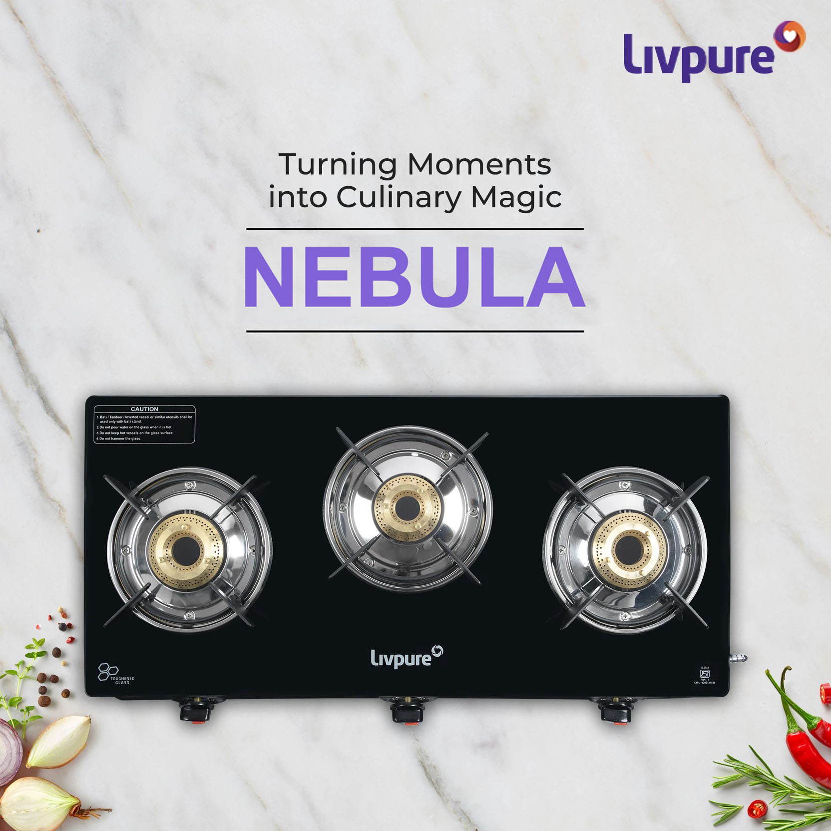 Livpure Free-standing Cooktop Nebula 3B Livpure Free-standing Cooktop Nebula 3B - Image 9