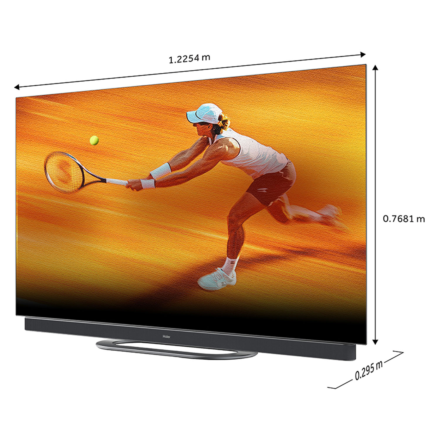 Haier OLED TV with Dolby Vision and Harman Kardon Speakers with Hands Free Operation, Grey, C11-55C11 - Image 5