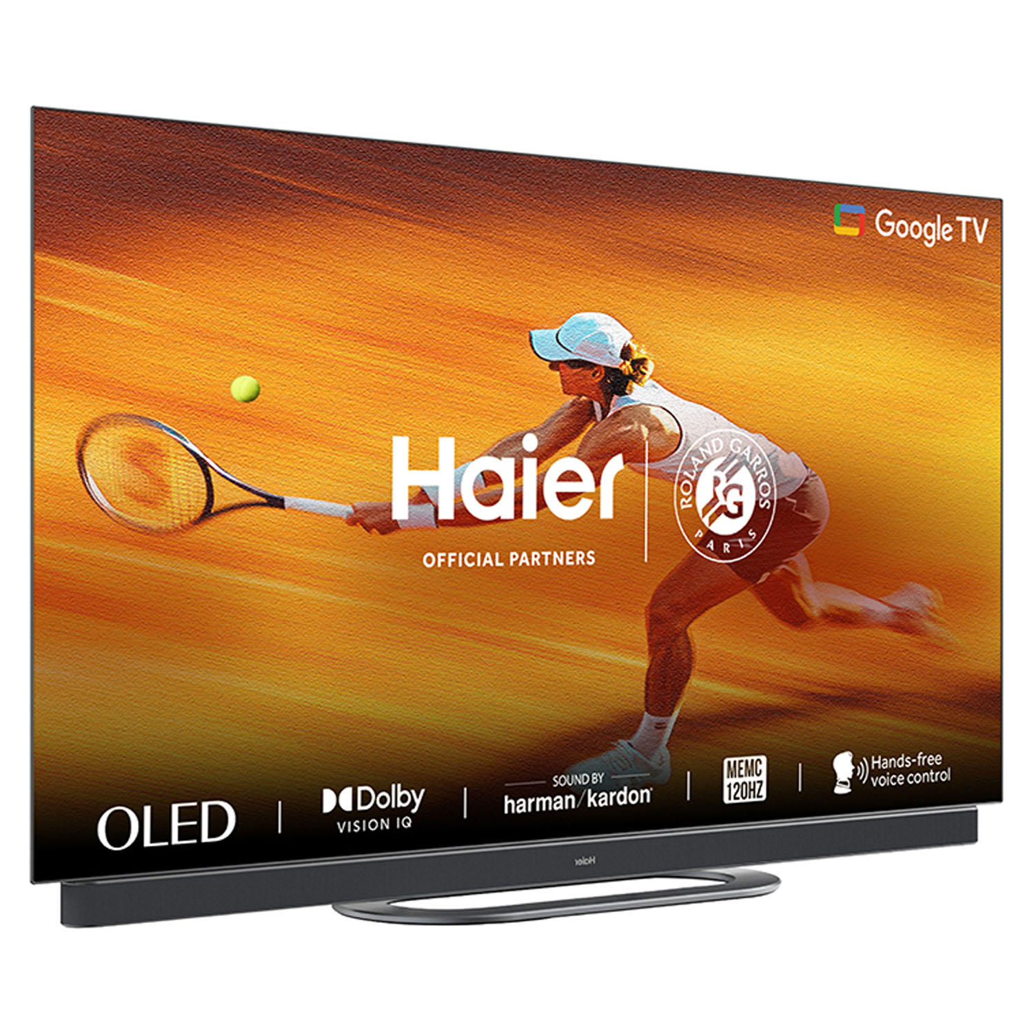 Haier OLED TV with Dolby Vision and Harman Kardon Speakers with Hands Free Operation, Grey, C11-55C11 - Image 2