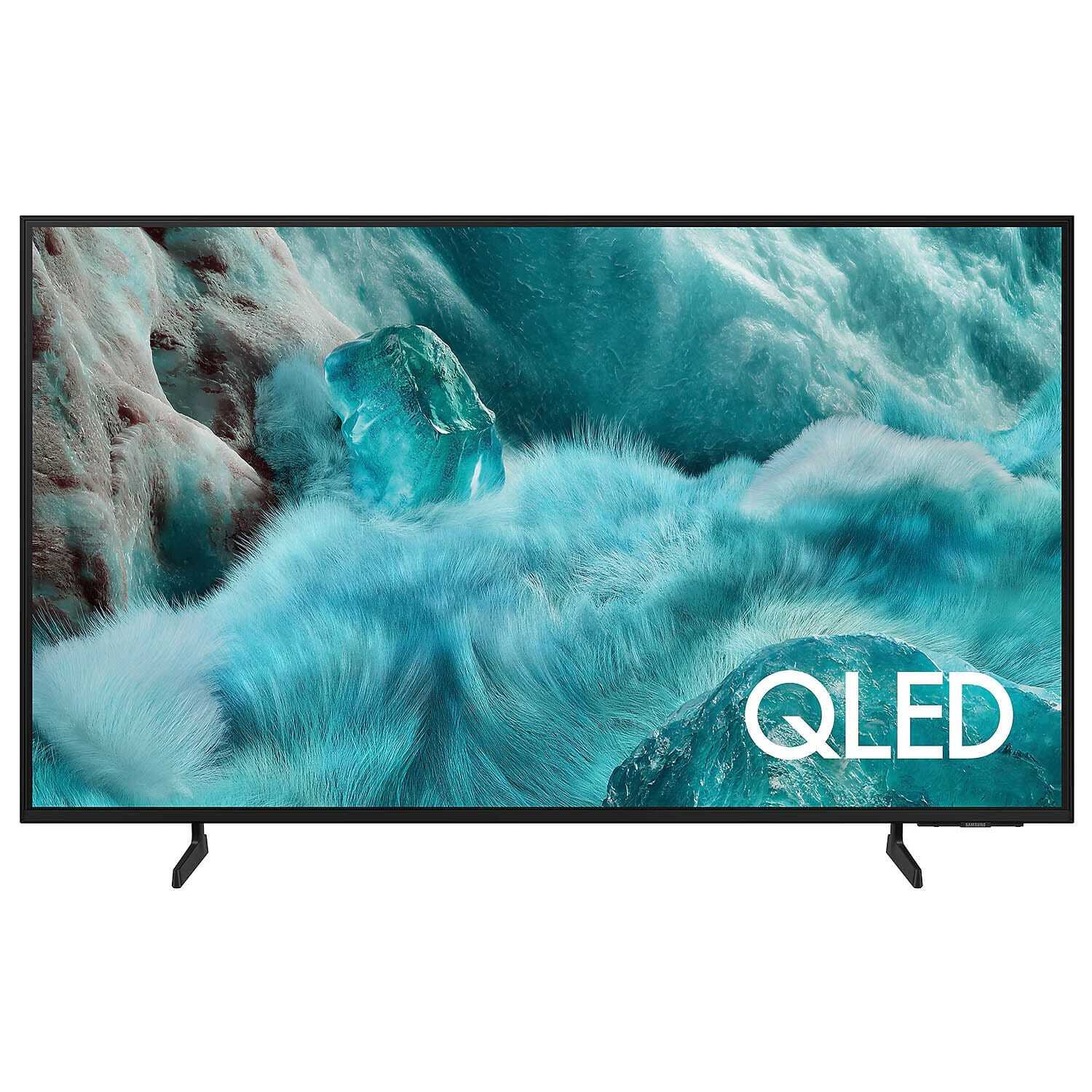 Samsung QLED Tizen TV with 100% Color Volume with Quantum Dot, Q4 AI Processor, Built-in Alexa and Motion Xcelarator, Black, Q7FA-QA55Q7FAAULXL - Image 1
