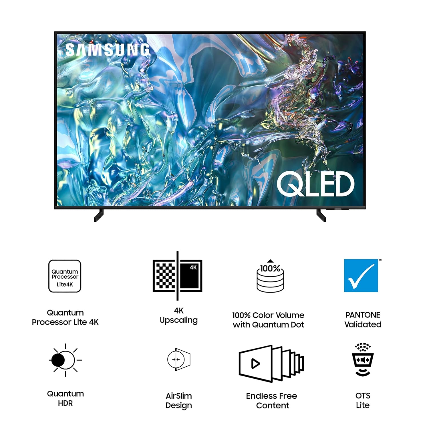 Samsung QLED Tizen TV with 100% Color Volume with Quantum Dot, Q4 AI Processor, Built-in Alexa and Motion Xcelarator, Black, Q7FA-QA55Q7FAAULXL - Image 5